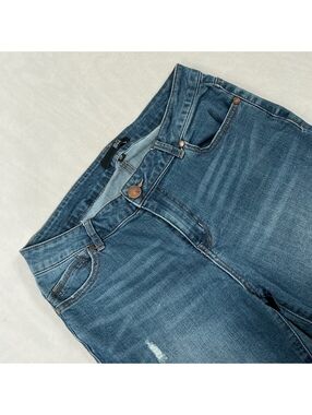 1822 Denim Women's Distressed Cuffed Jeans Size 12P